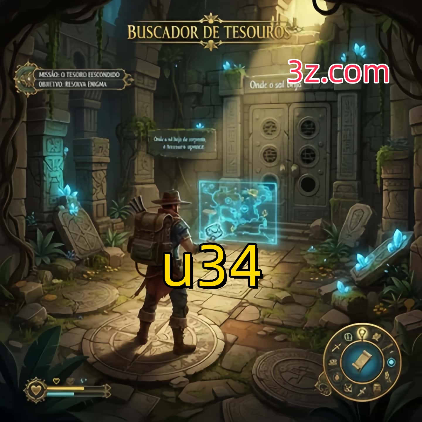 u34: Jogos de Caça-Níqueis-Altas Recompensas, Roleta-Velocidade, Blackjack-Desafios Máximos